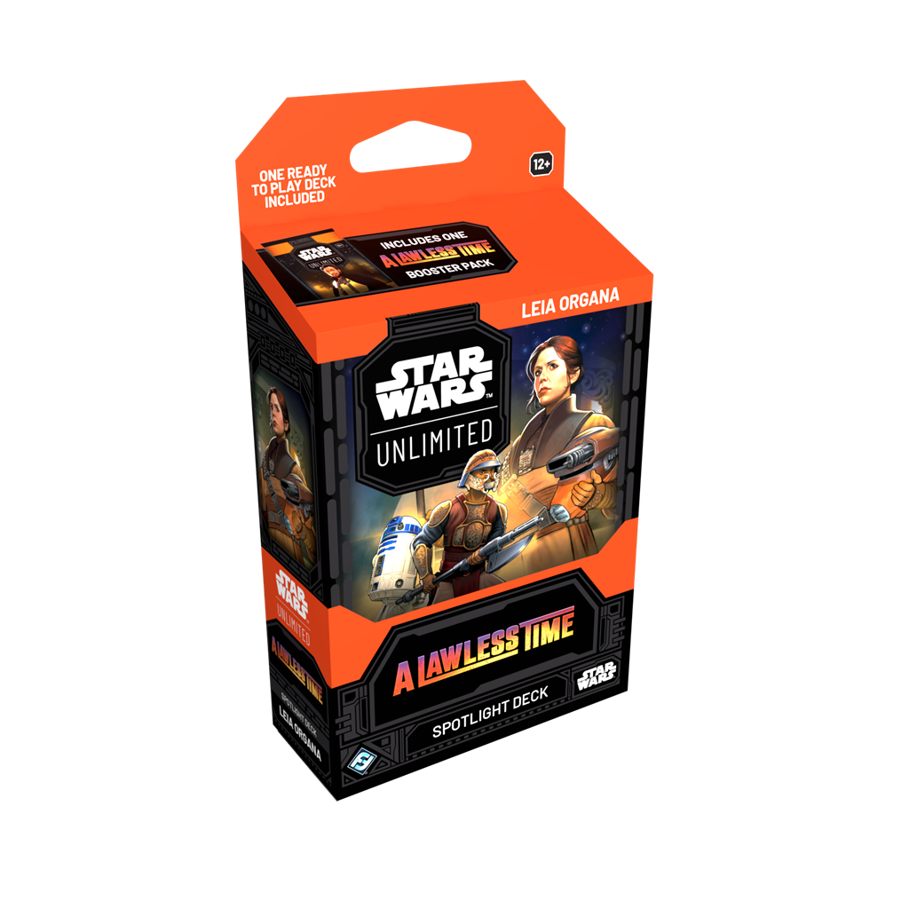 Star Wars Unlimited Eine gesetzlose Zeit Spotlight Deck Leia Organa