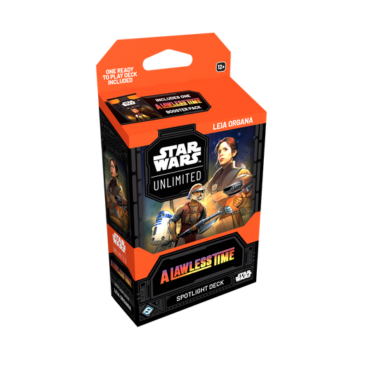 Star Wars Unlimited Eine gesetzlose Zeit Spotlight Deck Leia Organa