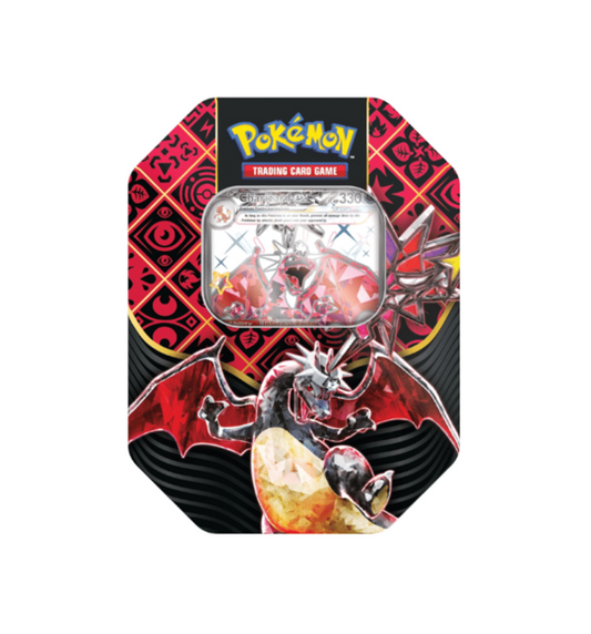 Pokemon Paldean Fates Tin – Charizard