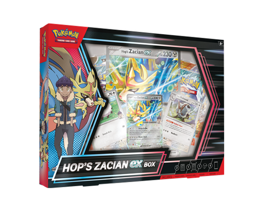 Pokémon Hop's Zacian ex Box