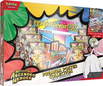 Pokémon Ascended Heroes Premium Poster Collection Gardevoir