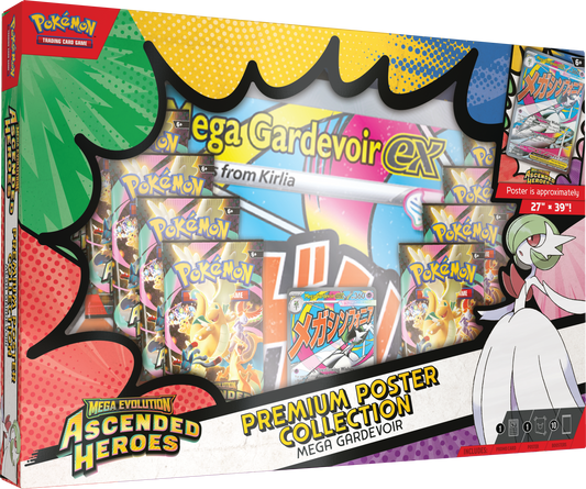 Pokémon Ascended Heroes Premium Poster Collection Gardevoir