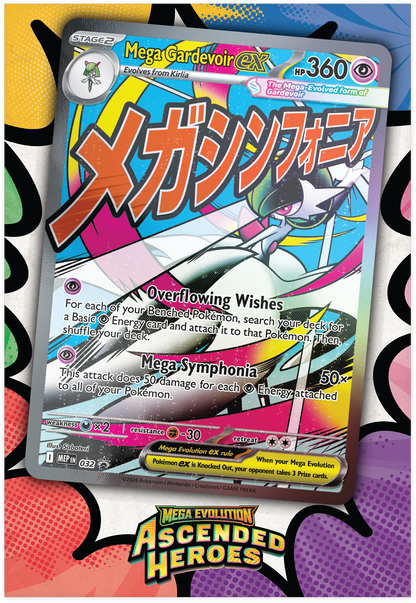 Pokémon Ascended Heroes Premium Poster Collection Gardevoir