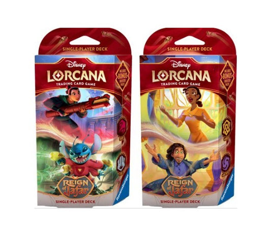 Disney Lorcana Reign of Jafar Starter Deck (set met 2 Decks) [Pre-Order] beschikbaar vanaf 6-6-2025