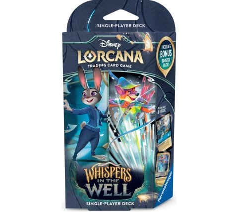 Lorcana Whispers in the Well Starterdeck Judy Hopps & Robin Hood