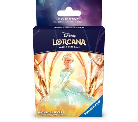 Disney Lorcana Archazia’s Island Card Sleeves Cinderella (65 stuks)