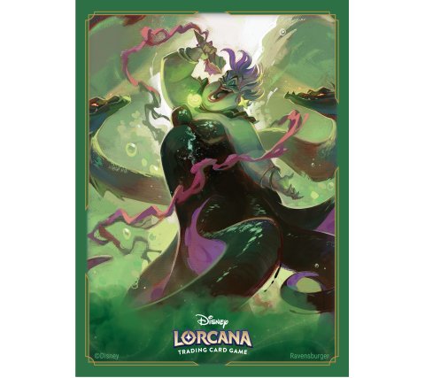 Disney Lorcana Archazia’s Island Card Sleeves Ursula (65 stuks)