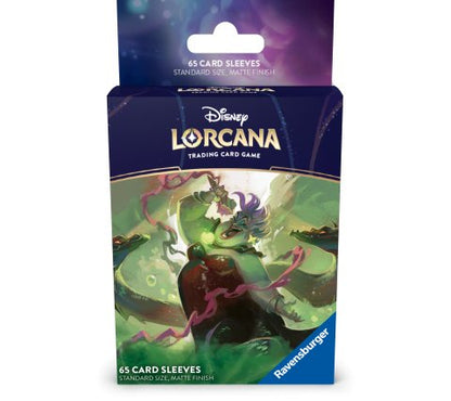 Disney Lorcana Archazia’s Island Card Sleeves Ursula (65 stuks)