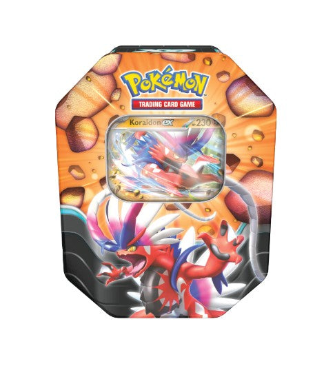 Pokémon Slashing Legends ex Tin - Koraidon [Pre-Order] Beschikbaar vanaf 16-5-2025